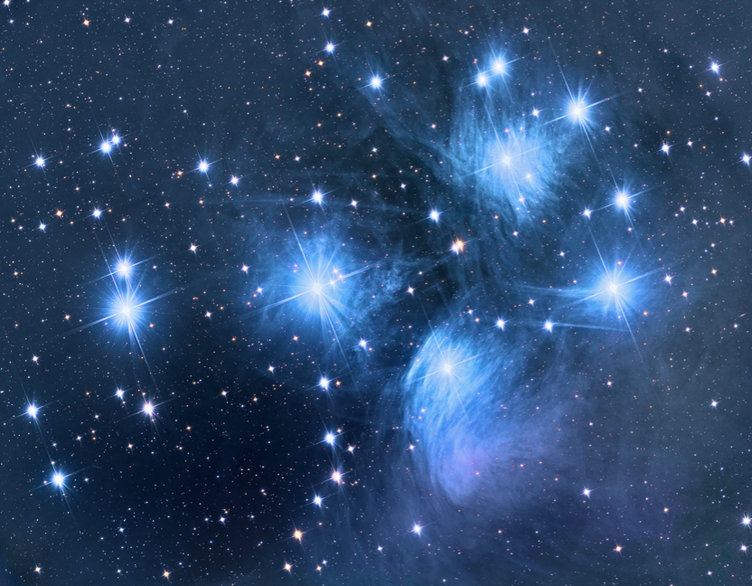 Pleiades Star Cluster Wittich