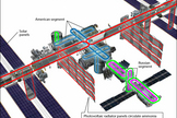 The ammonia system is one of several cooling loops that circulate liquids throughout the International Space Station. <a href="http://www.space.com/21059-space-station-cooling-system-explained-infographic.html">See how the space station's cooling system works here</a>.