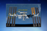 This NASA graphic shows the location of the ammonia leak on the International Space Station to be inspected by astronauts in an emergency spacewalk on May 11, 2013.