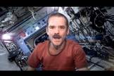 As a final farewell to his life on board the International Space Station, Canadian Space Agency astronaut Chris Hadfield covered David Bowie's "Space Oddity" from orbit.