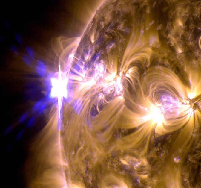 Mother's Day Solar Flare Closeup: X1.7 Sun Storm