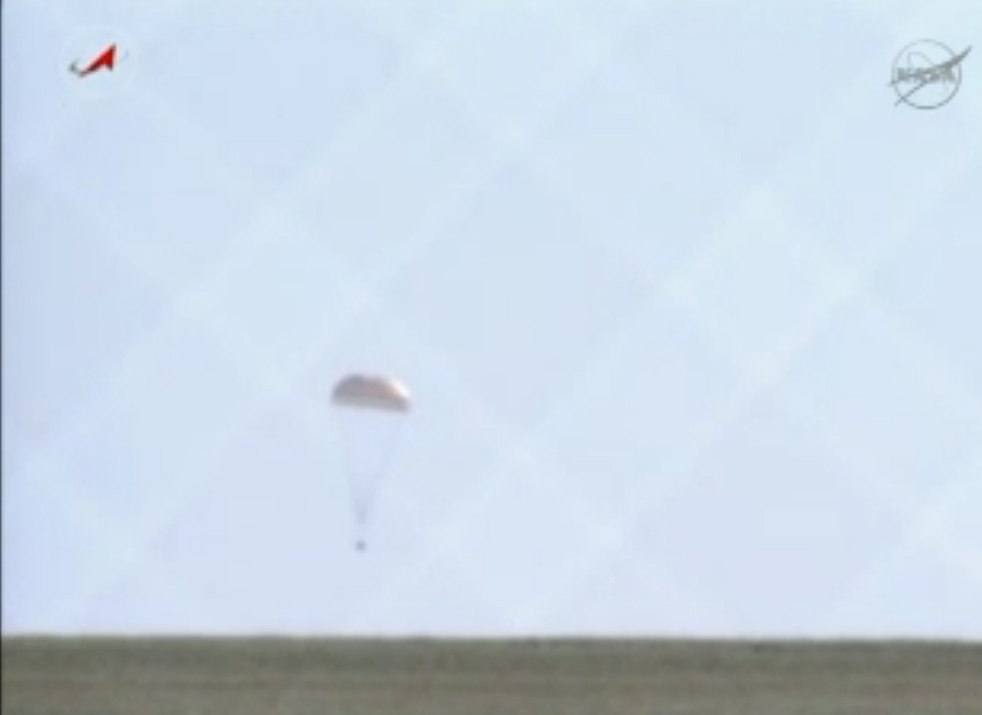 Touchdown Ahead: Soyuz Lands with Expedition 35