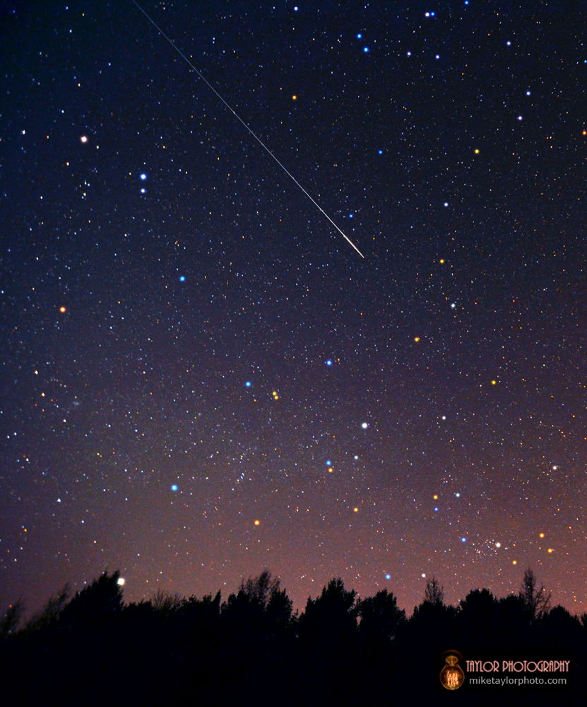 Meteor Over Central Maine