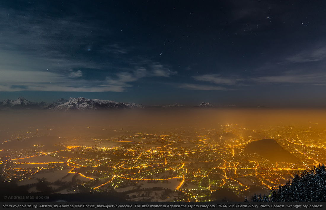 2013 Earth and Sky Photo Contest — First Prize in Against the Lights