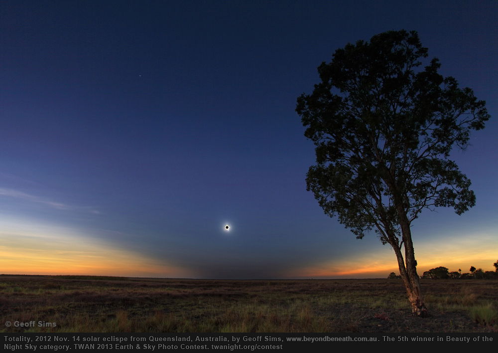 2013 Earth and Sky Photo Contest — 5th Place in Beauty of the Night Sky