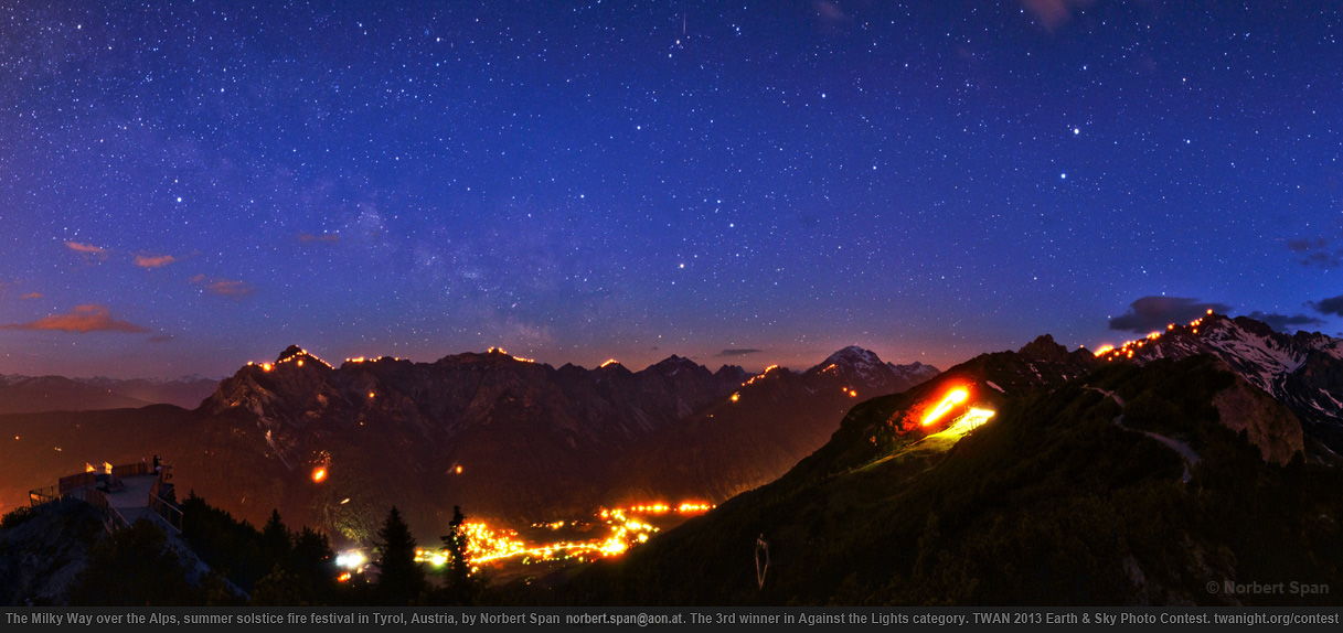 2013 Earth and Sky Photo Contest — 2nd Prize in Against the Lights