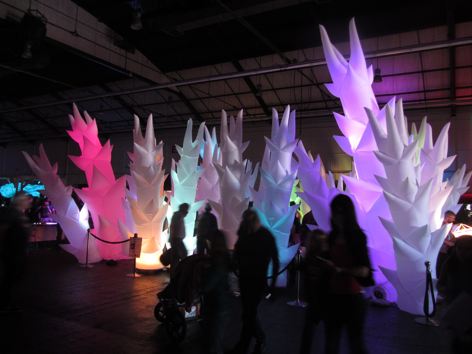 Light Forest: Maker Faire 2013