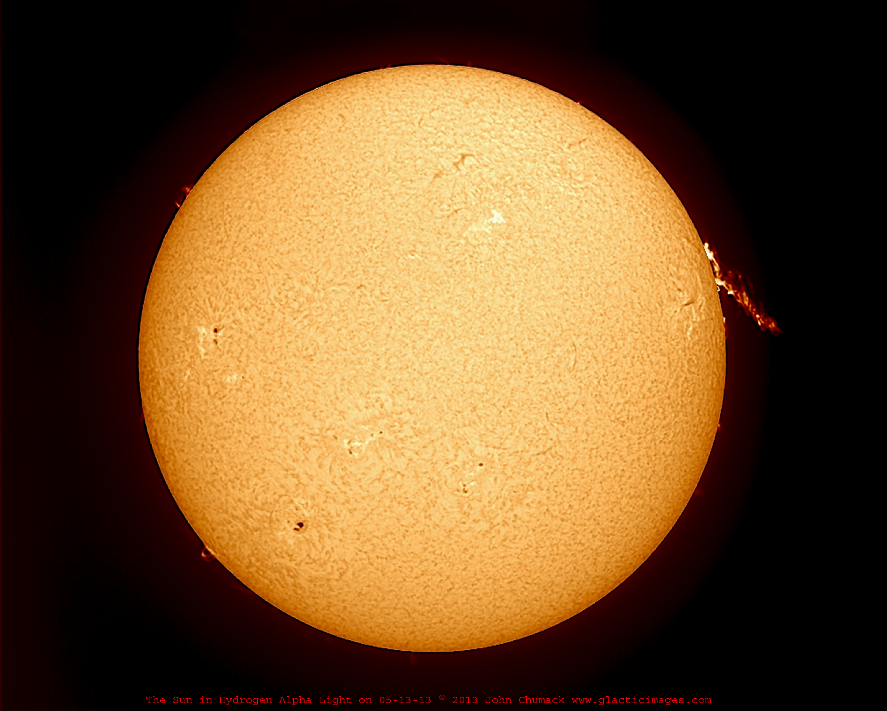 Flares From Sunspot 1748