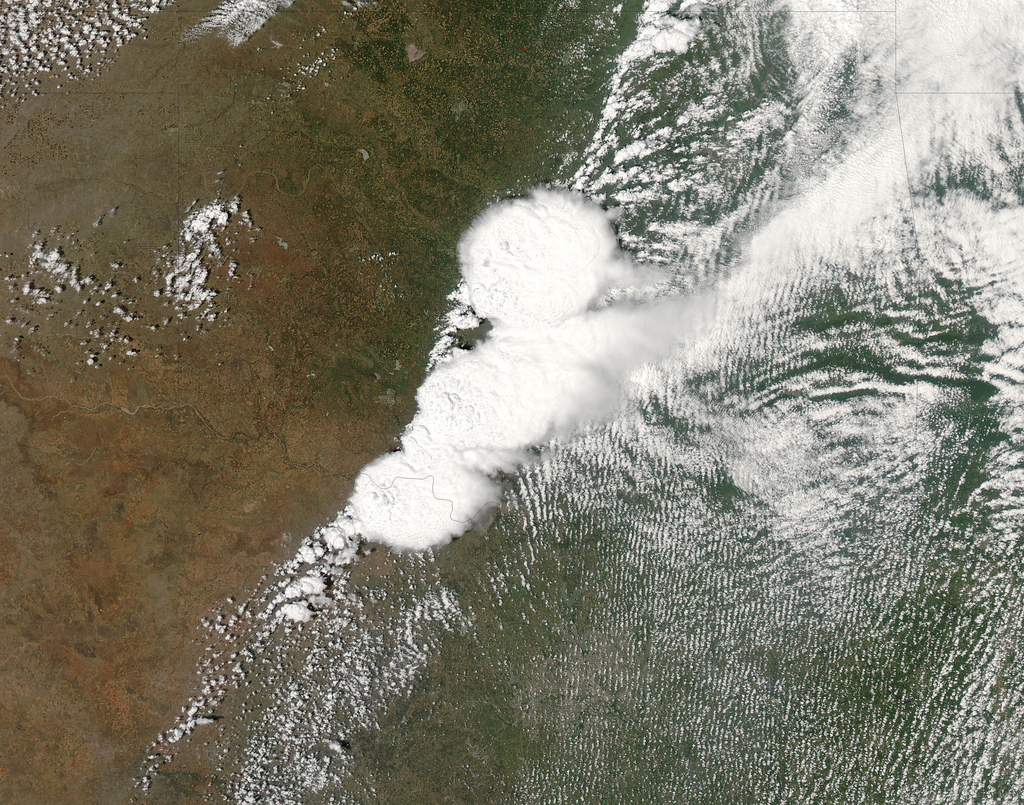 Satellite Image of Moore Tornado
