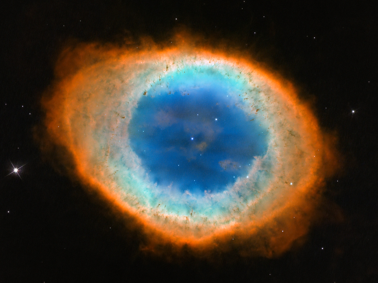 Ring Nebula Messier 57 1600 space wallpaper