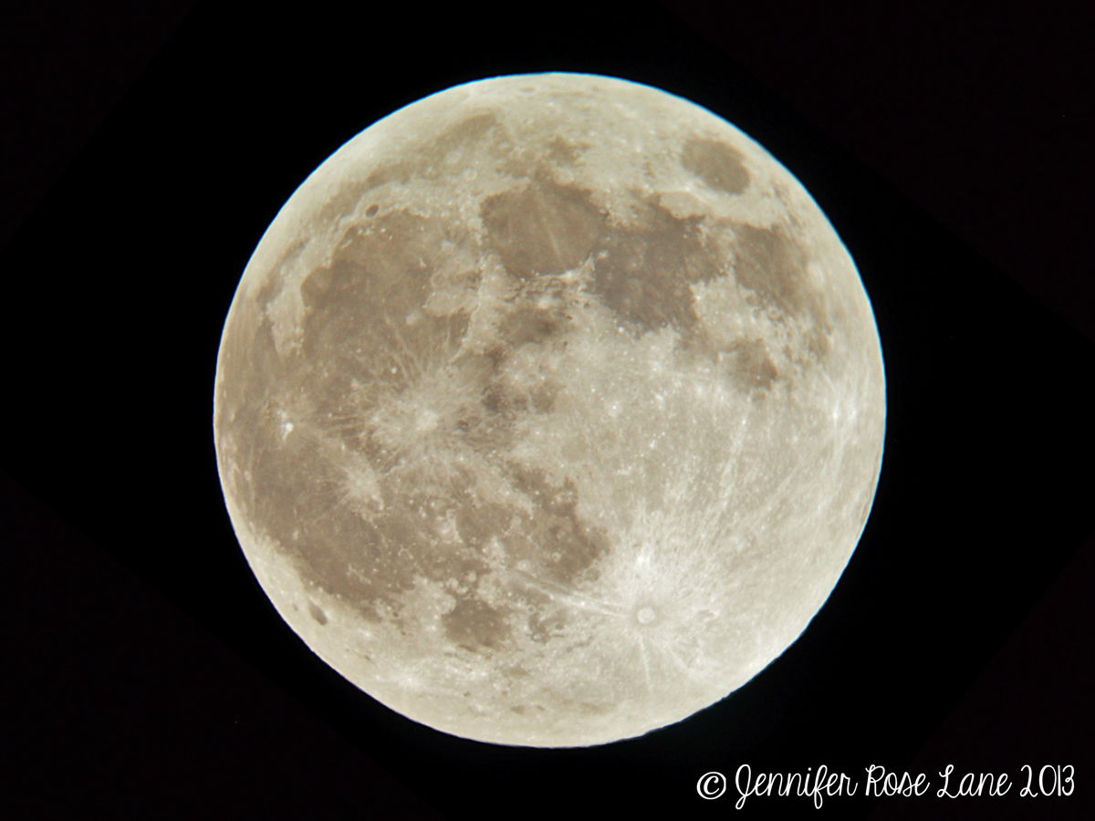 Flower Moon Over West Virginia