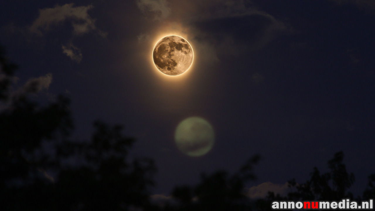 The Moon Over Gouda, The Netherlands