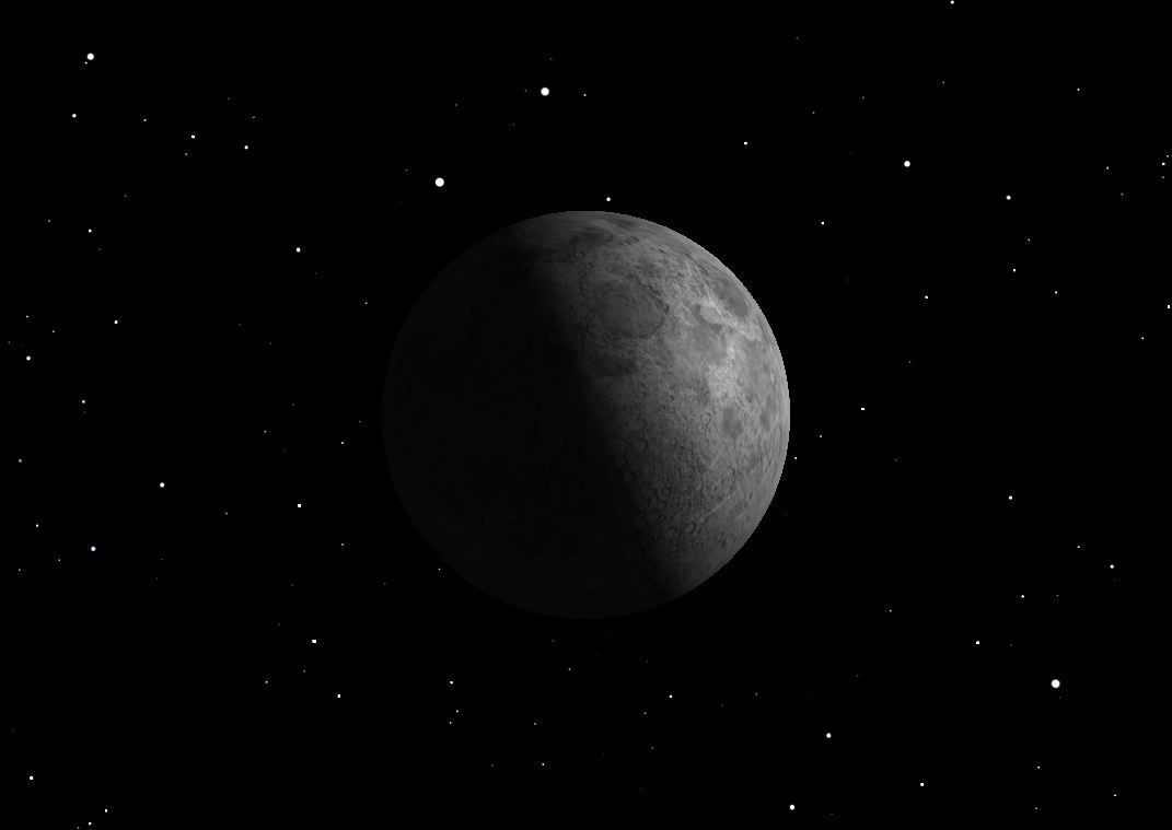 First Quarter Moon, June 2013