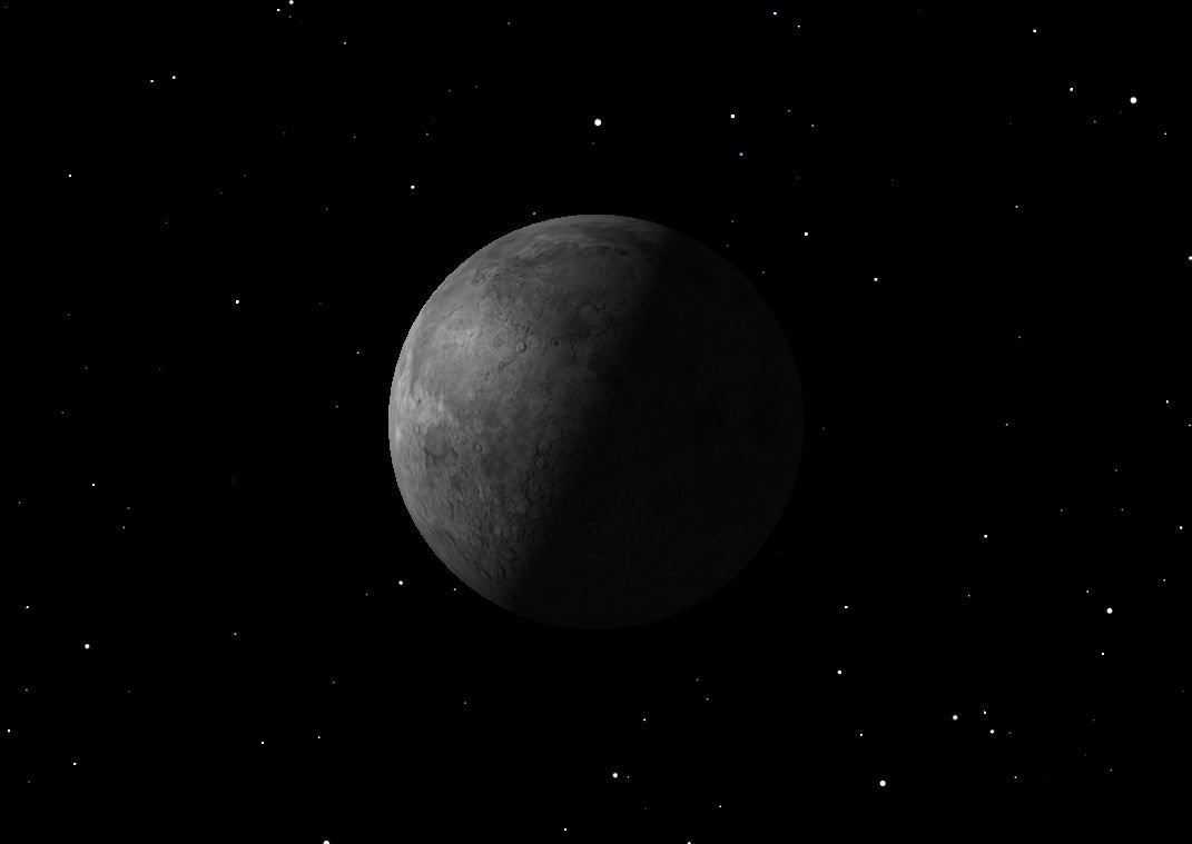 Last Quarter Moon, June 2013