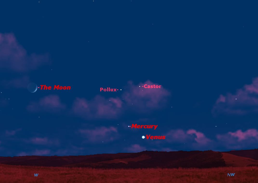 Mercury at Greatest Elongation East, June 2013