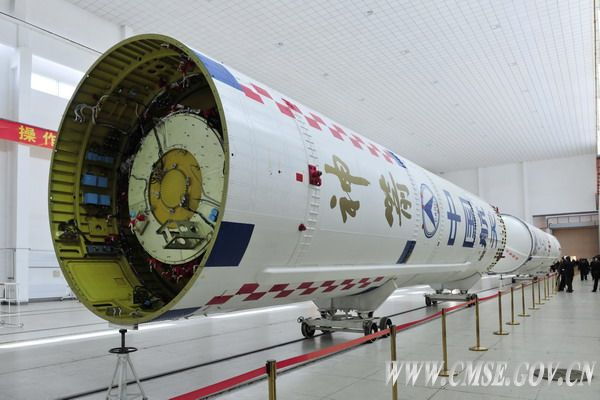 Long March 2F Rocket First & Second Stage Launchers