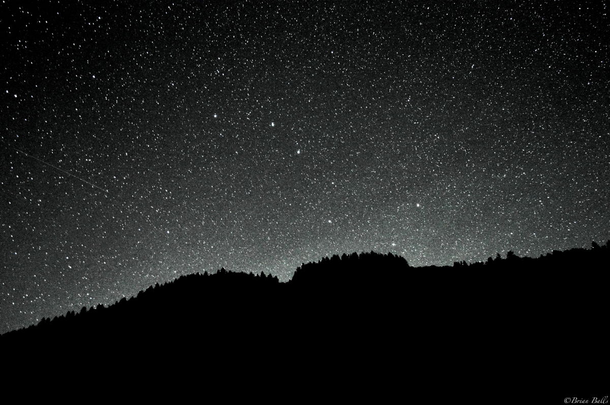 Starry Sky Over Utah