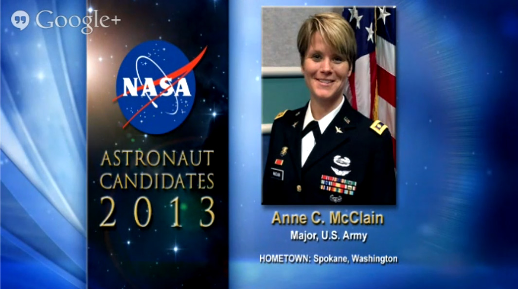 Astronaut Candidate Anne C. McClain