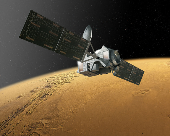 The 2016 ExoMars Trace Gas Orbiter is the first in a series of Mars missions undertaken jointly by the two space agencies, ESA and Roscosmos.