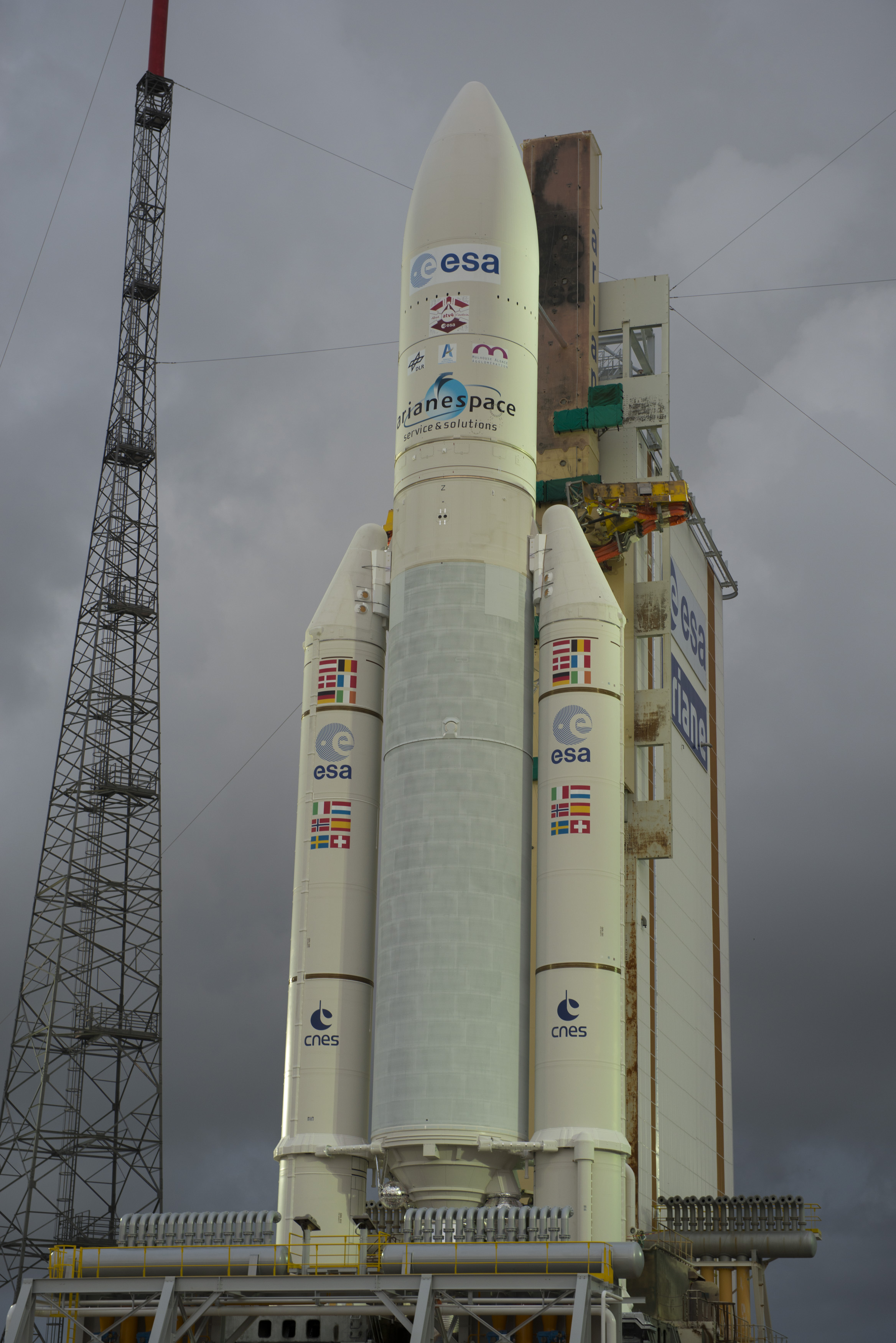 Ariane 5 Ready for Launch with ATV-4 ‘Albert Einstein’