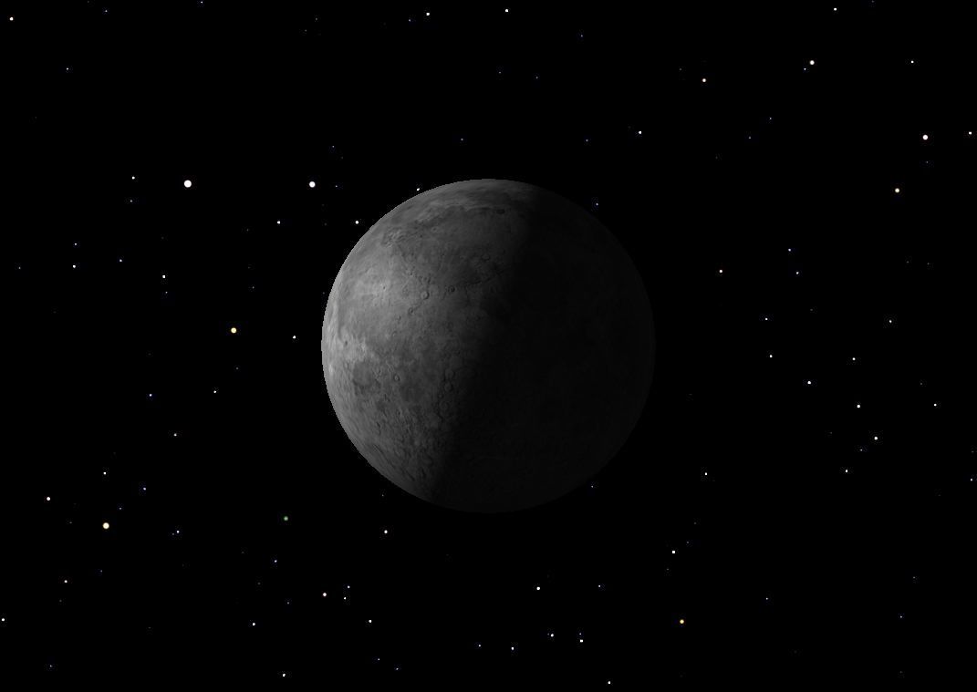 Last Quarter Moon, July 2013
