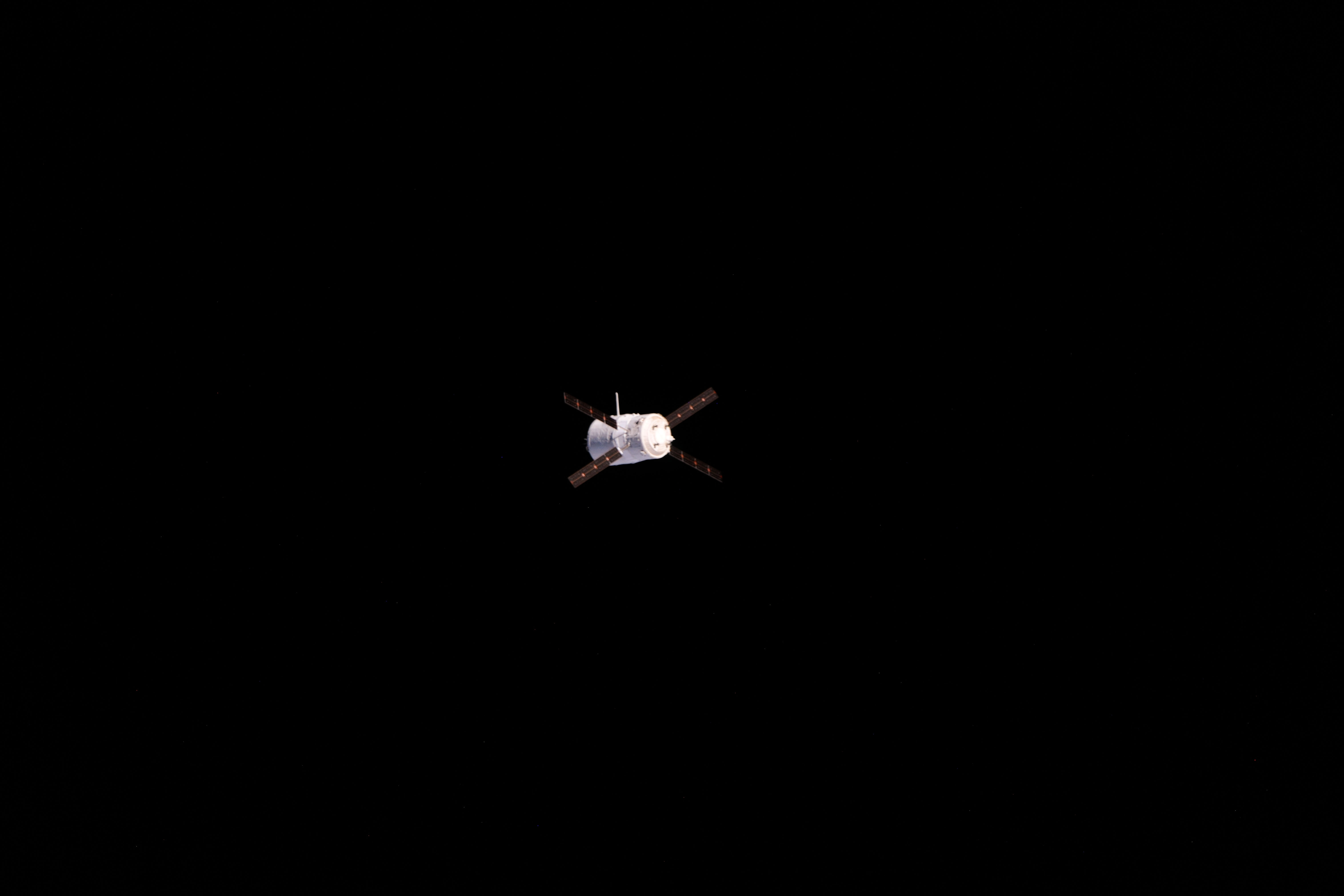 ATV-4 Docks at ISS