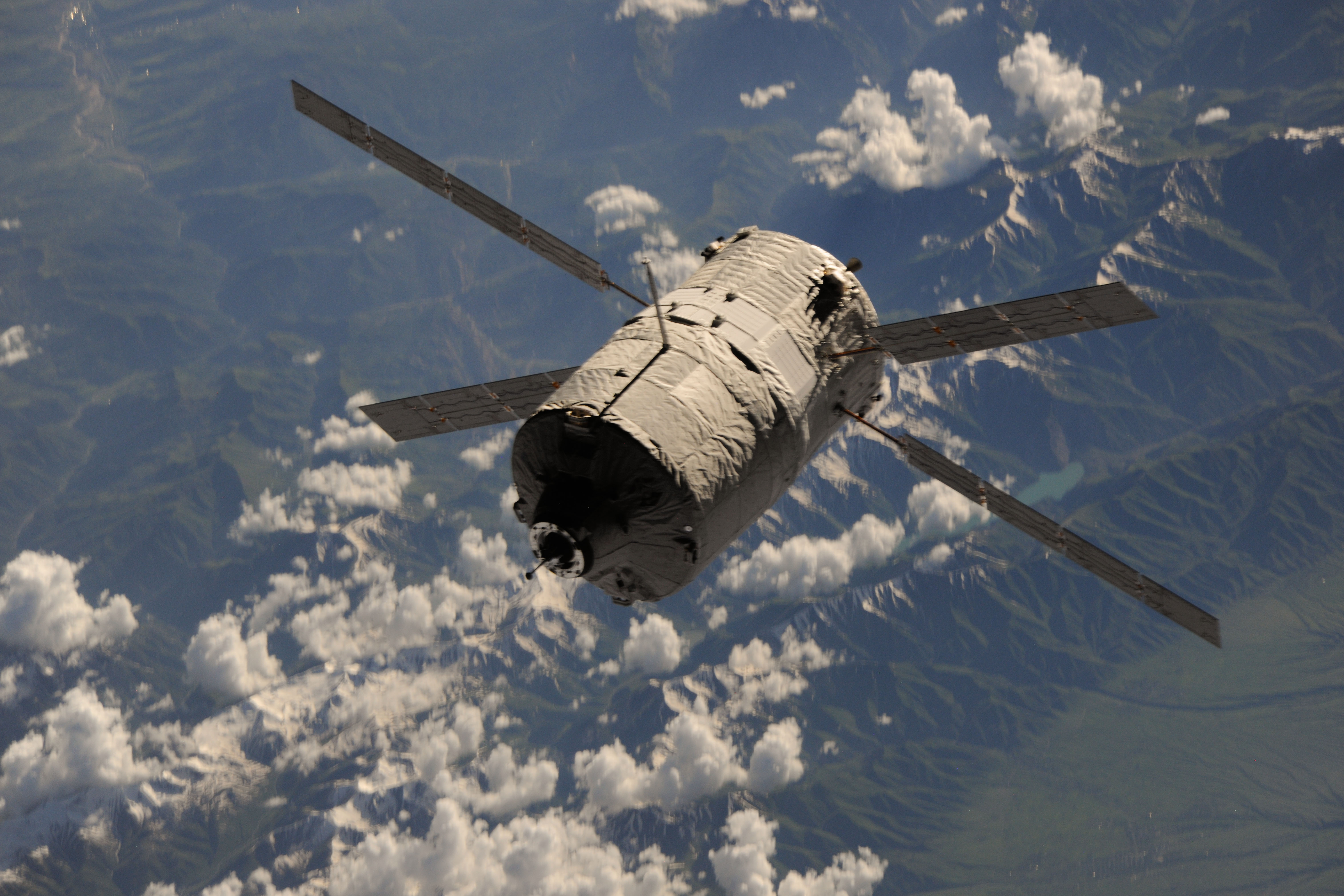 ATV-4 Above the Clouds