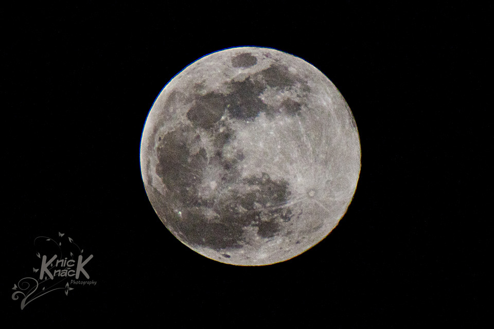 Supermoon Seen in Guam