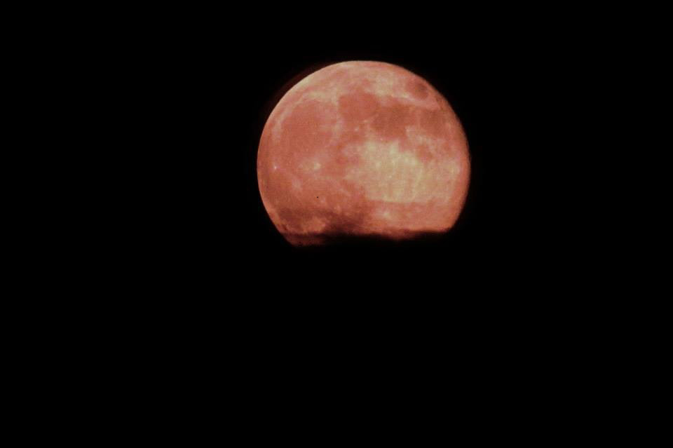 June 2013 Supermoon Seen in London, Ontario, Canada