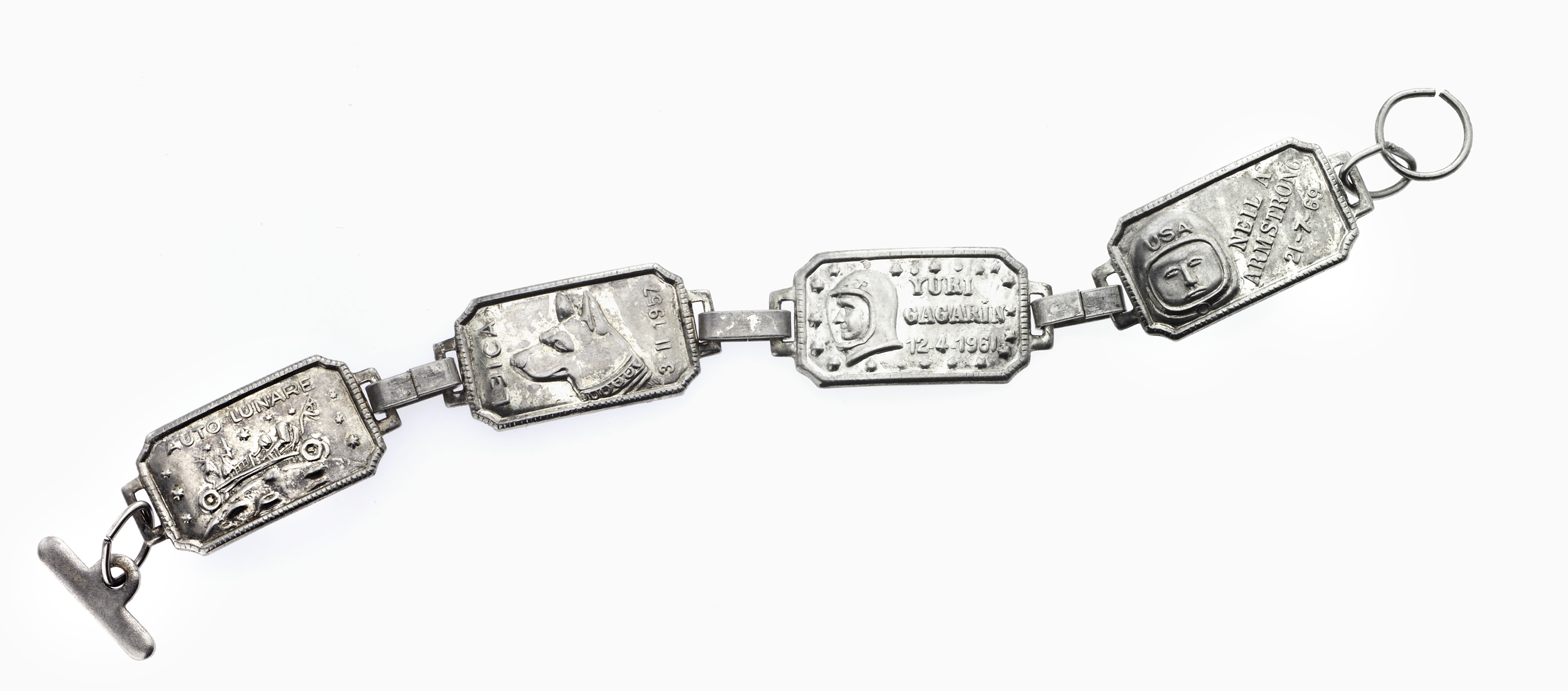Yuri Gagarin and Neil Armstrong Bracelet