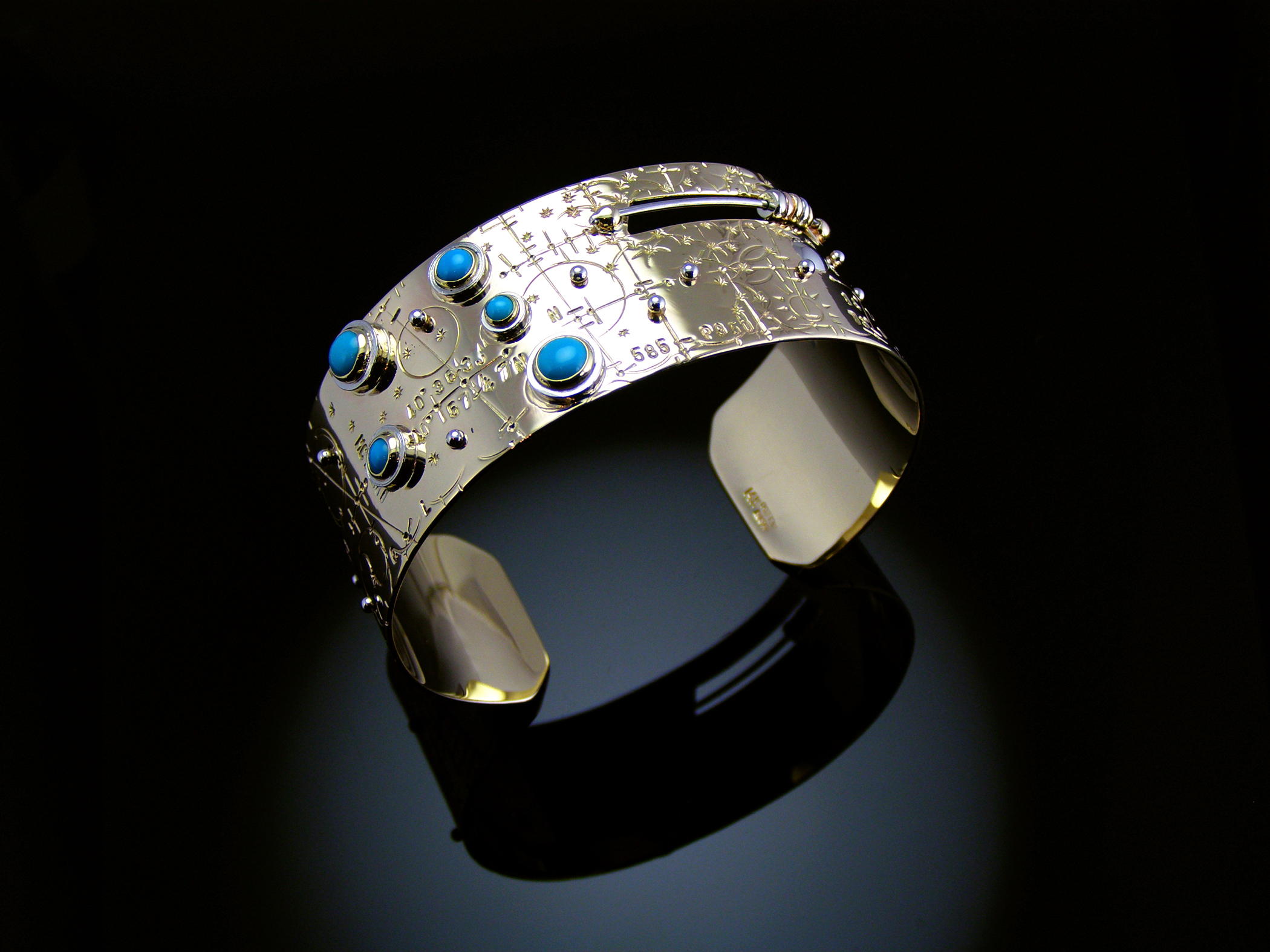 Time Traveler Constellation Cuff