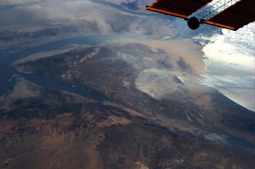 Sinai: Under the Tip of a Solar Array
