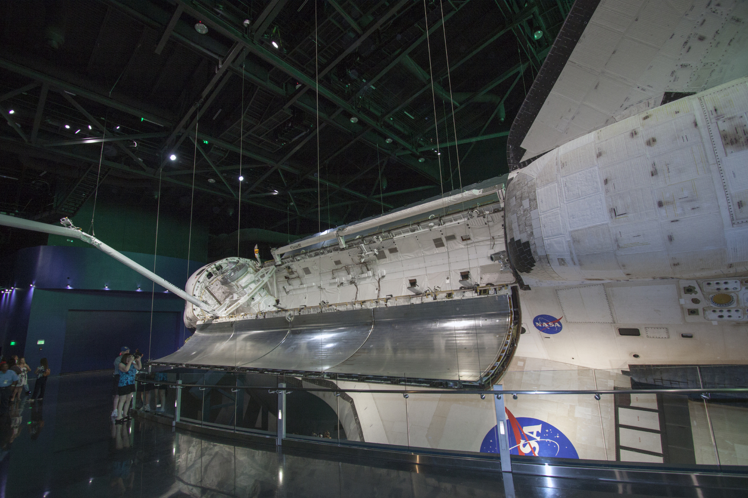 Viewing Shuttle Atlantis