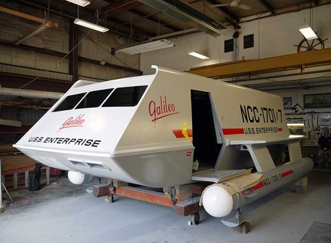 Star Trek's Galileo Shuttlecraft Restored