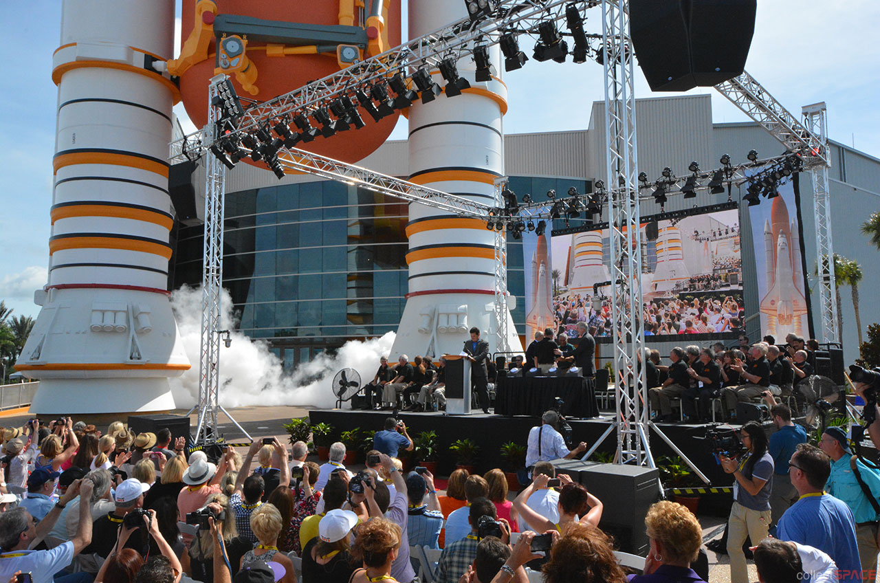 Space Shuttle Atlantis Exhibit Liftoff