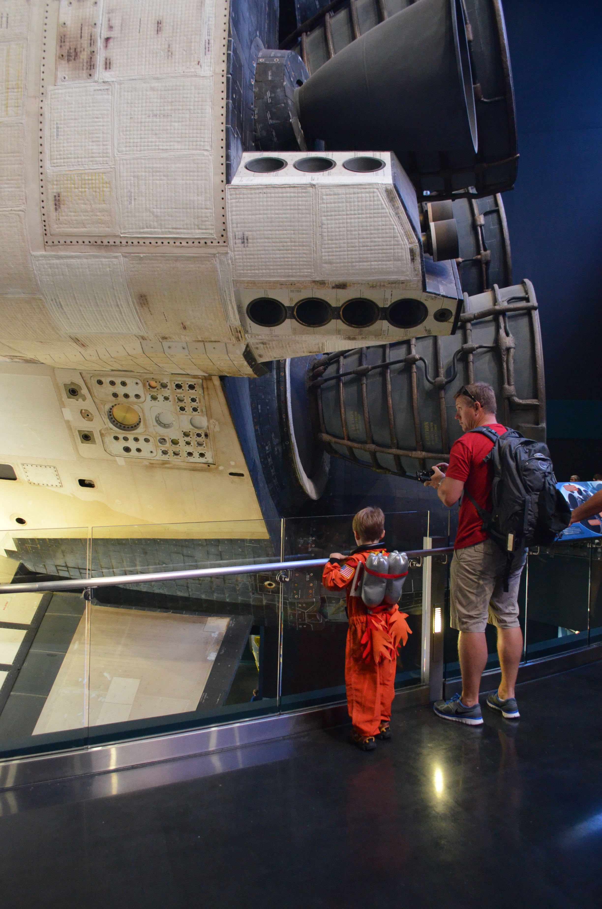 Space Shuttle Atlantis Exhibit Scale