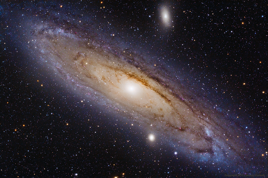 Andromeda Galaxy by Lorenzo Comolli