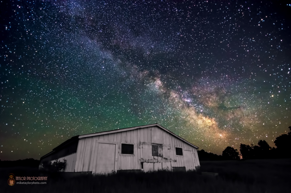 Milky Way Over Rural Maine