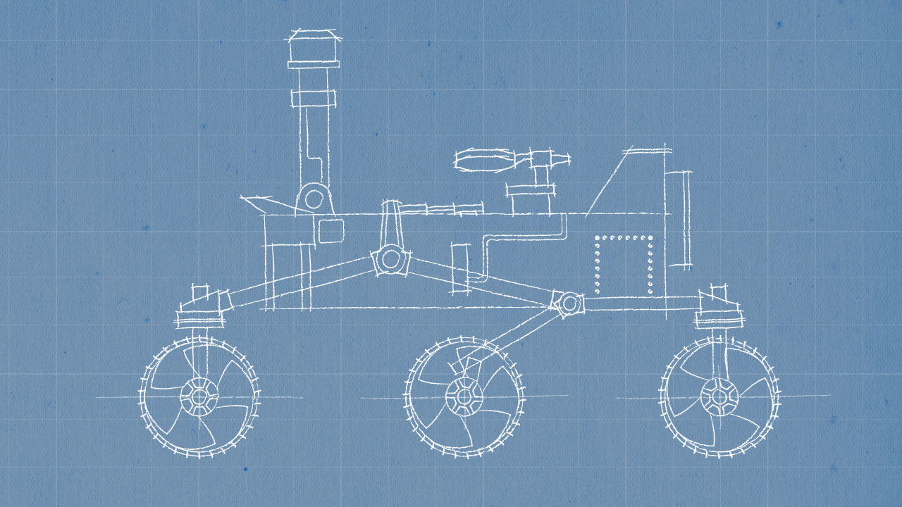 Mars Rover 2020 Sketch