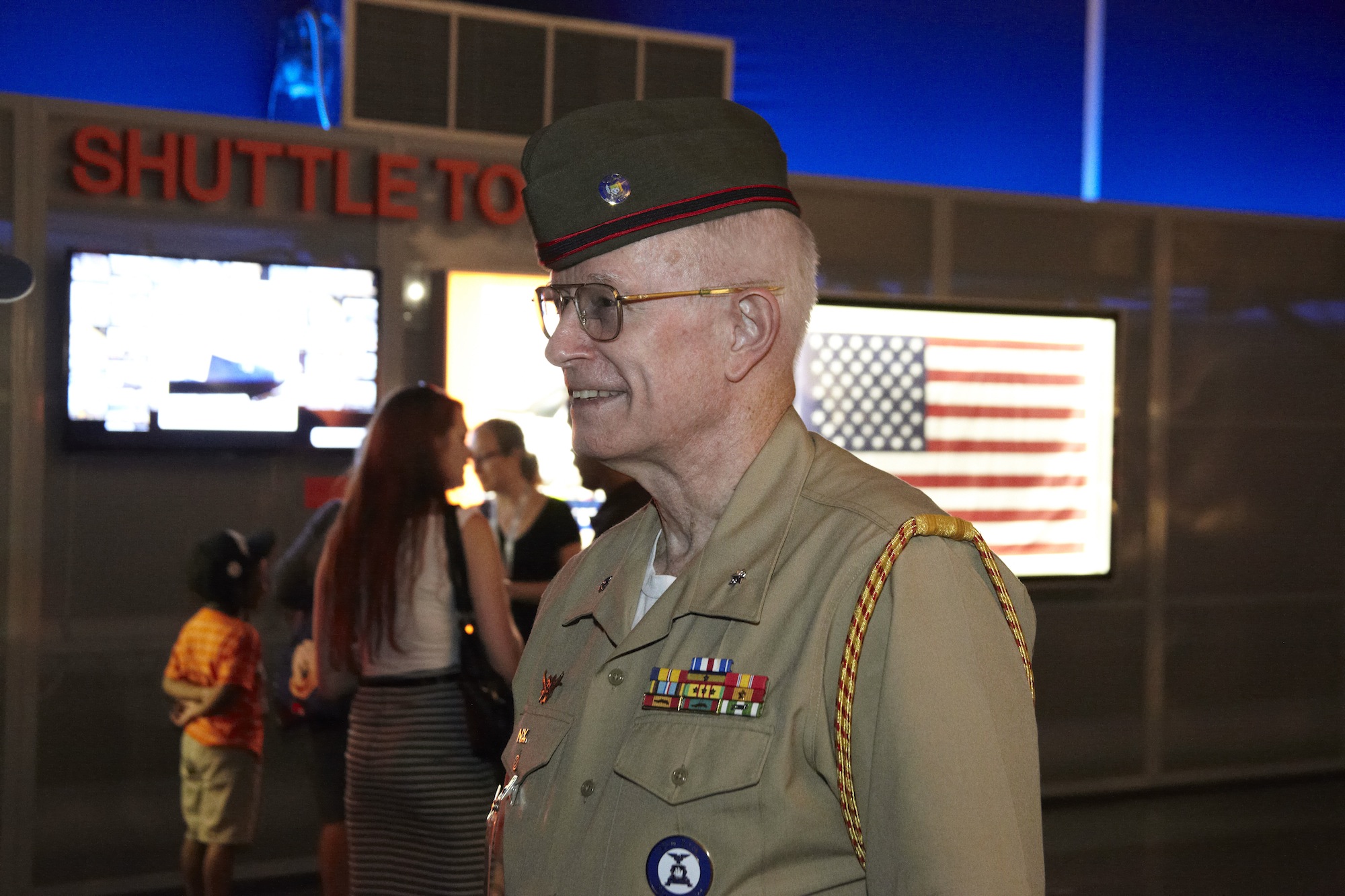 Celebrating Space Shuttle Pavilion Reopening