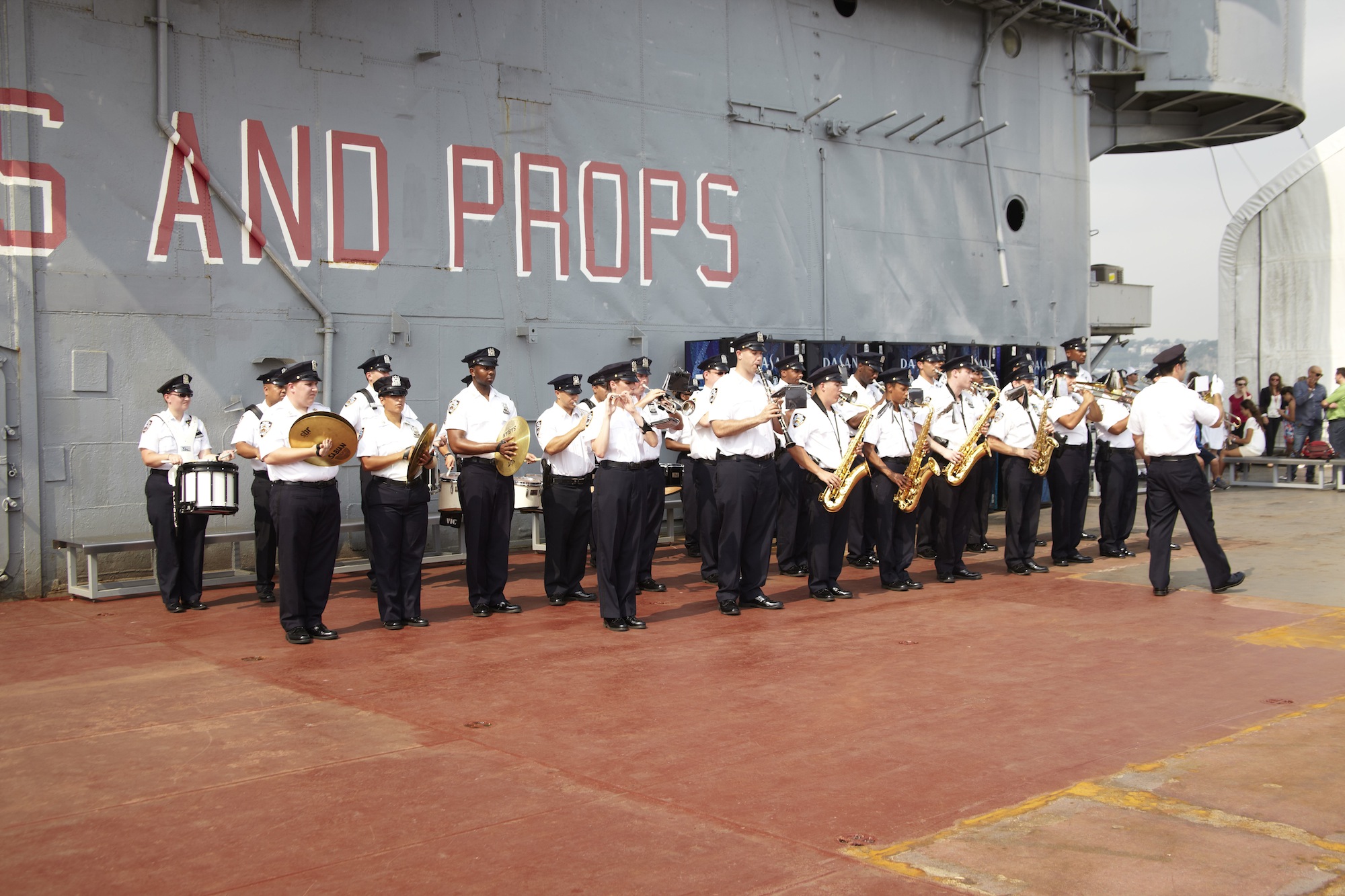 Band Plays On at Enterprise Reopening Celebration