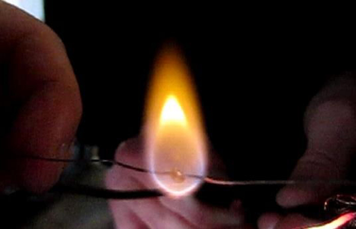Fuel Droplet Burns in One-G