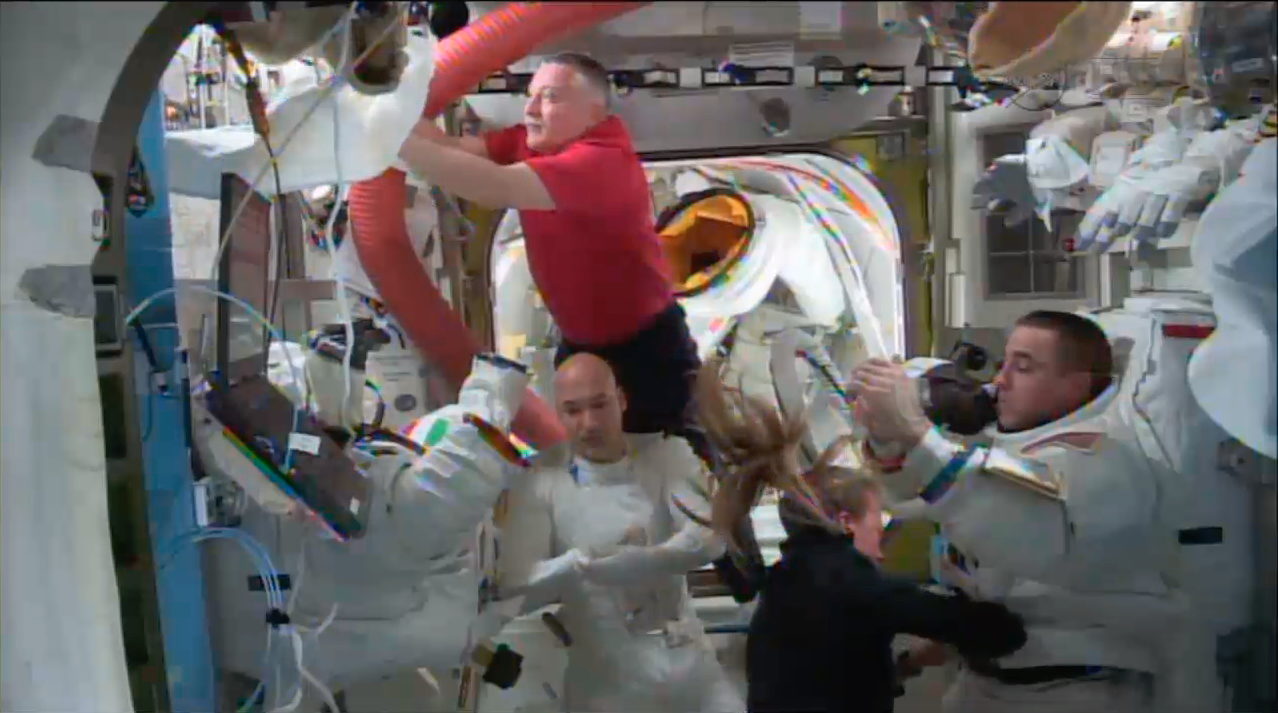 Post-Spacewalk Cancellation