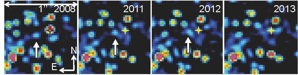 Infrared Images Showing Gas Cloud