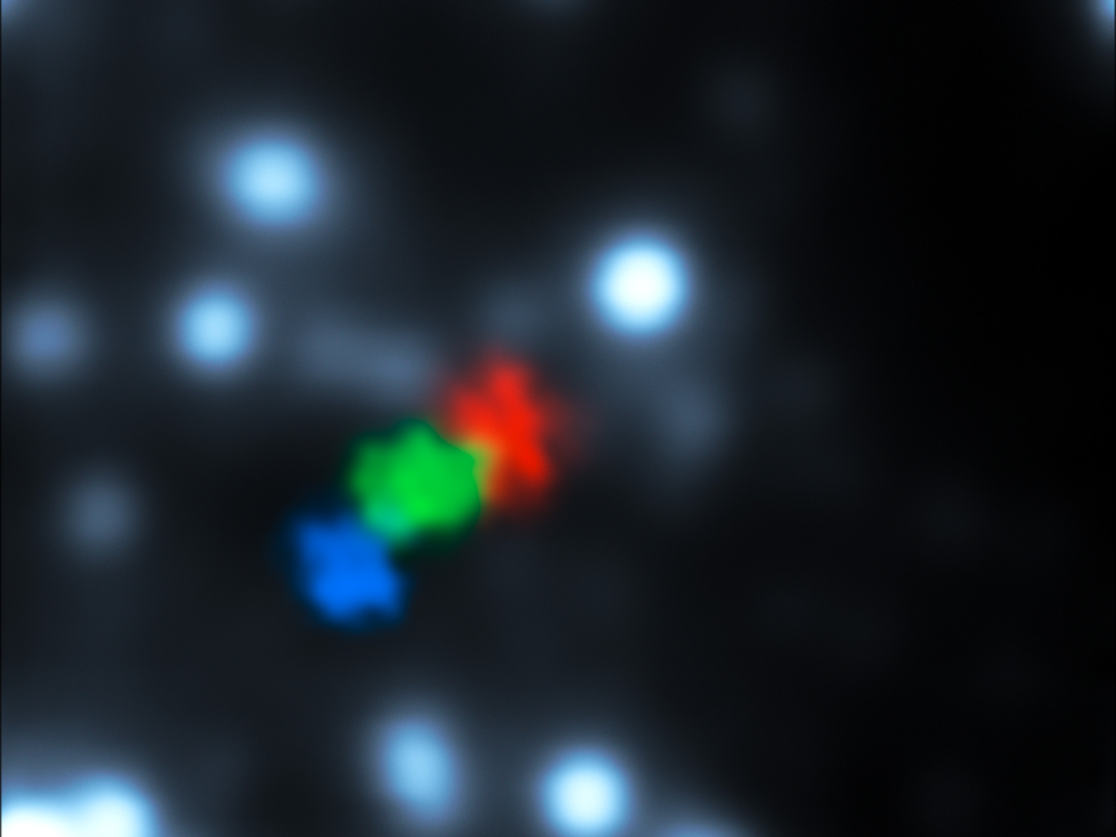 Black Hole Rips Apart Cloud Milky Way space wallpaper