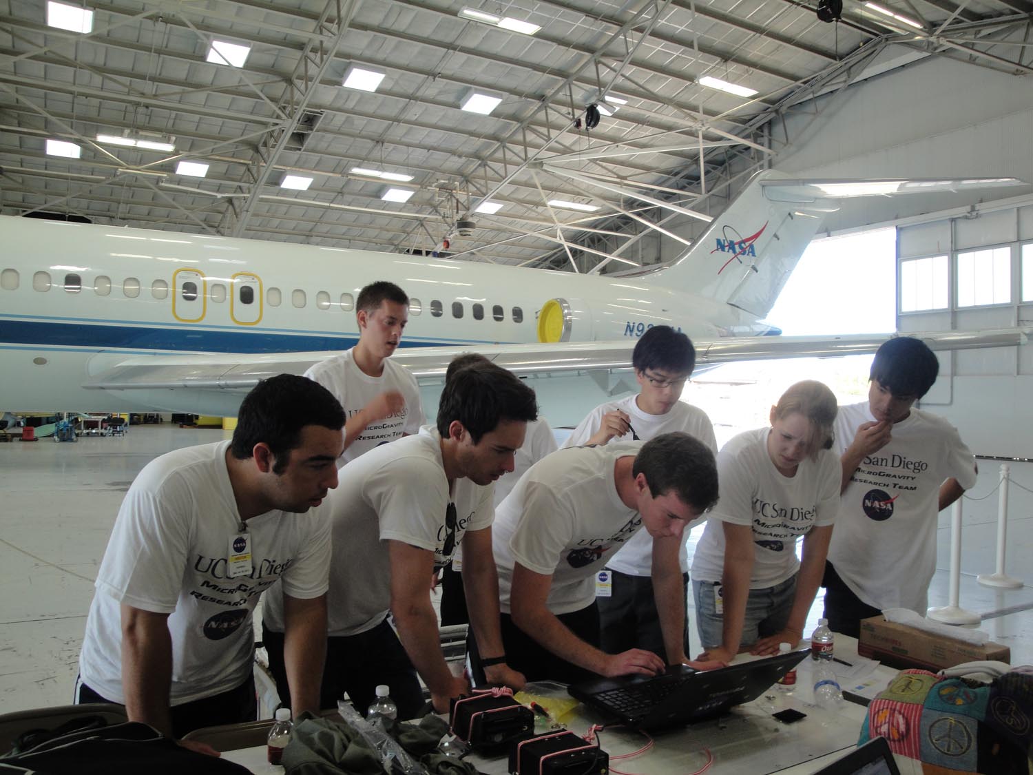 UCSD Microgravity Team: Flight Day