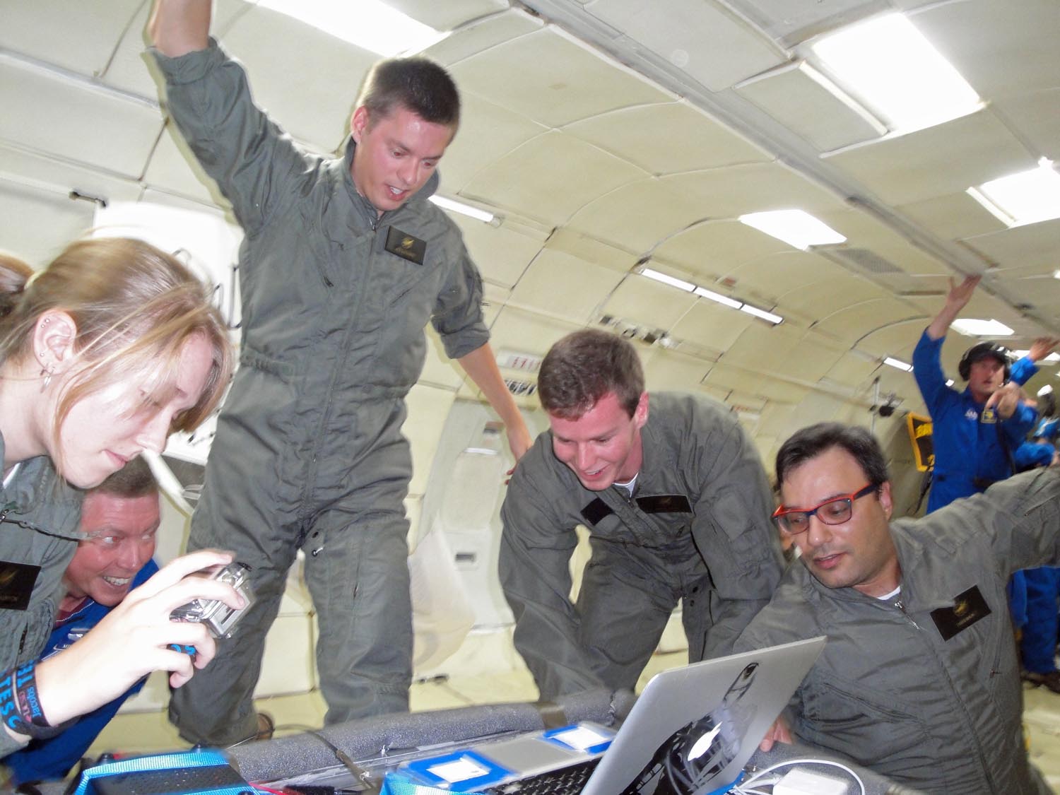 Zero-G Fires: UCSD Microgravity Team