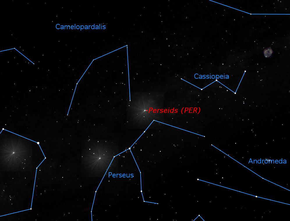 Perseid Meteor Shower, August 2013