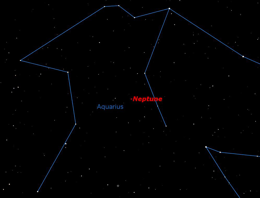 Neptune at Opposition, August 2013