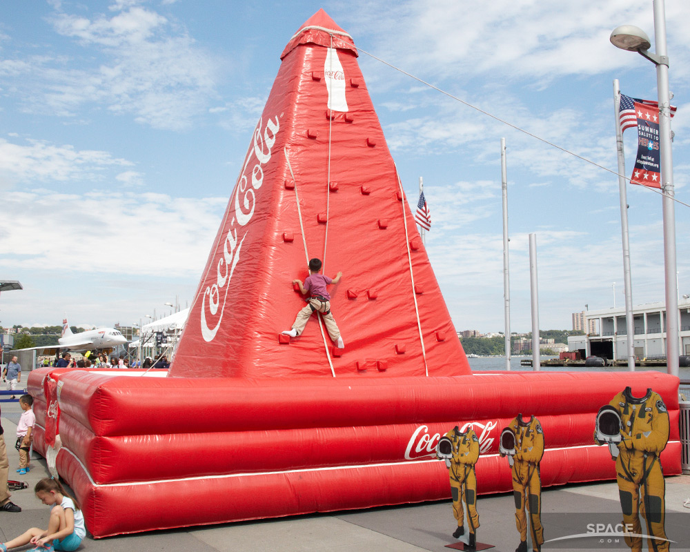 SpaceFest Climbing Wall